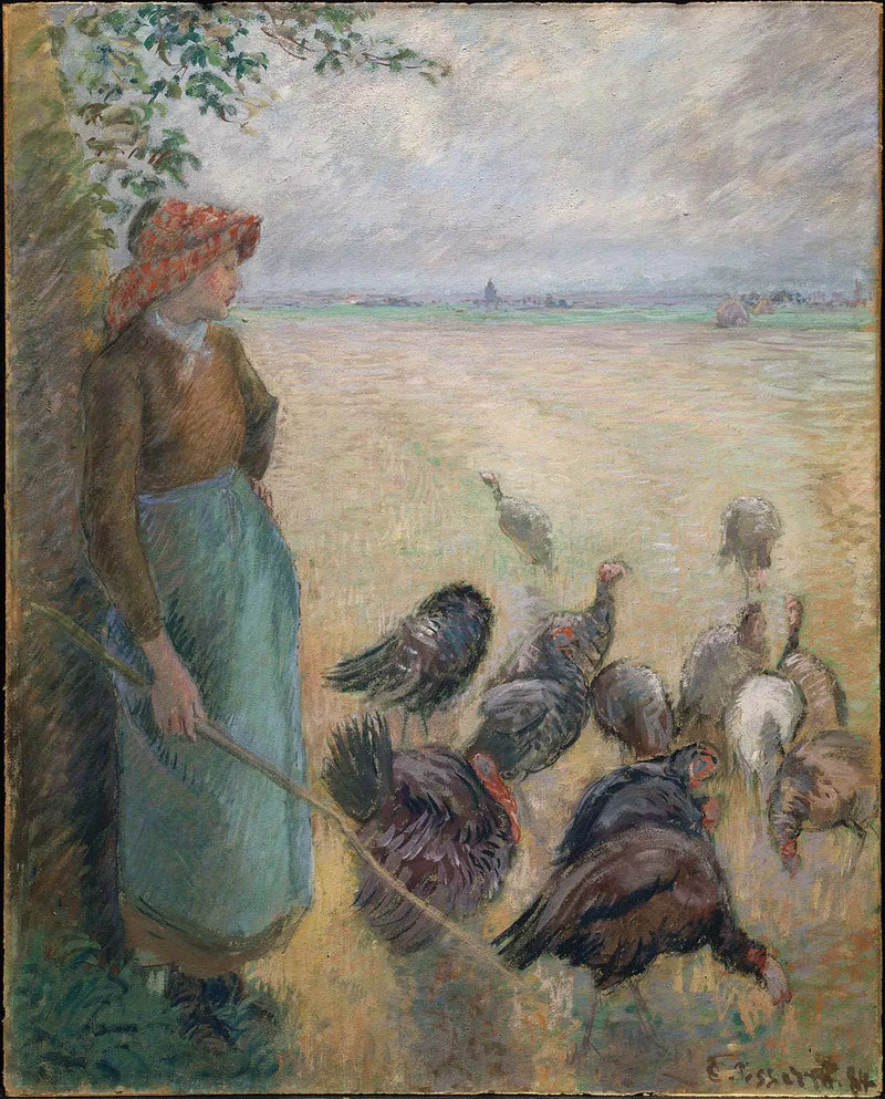 Türkiye Kızı - Camille Pissarro