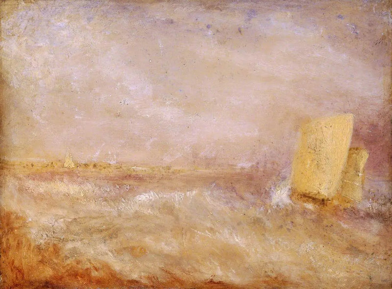 Deal Açıklarında Bir Yelkenli Bot - J. M. W. Turner