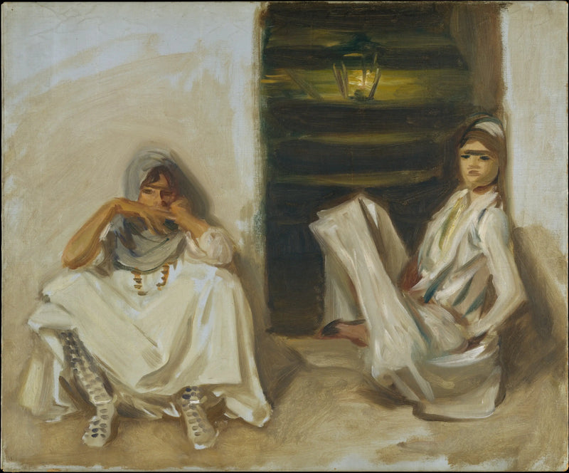 İki Arap Kadını - John Singer Sargent