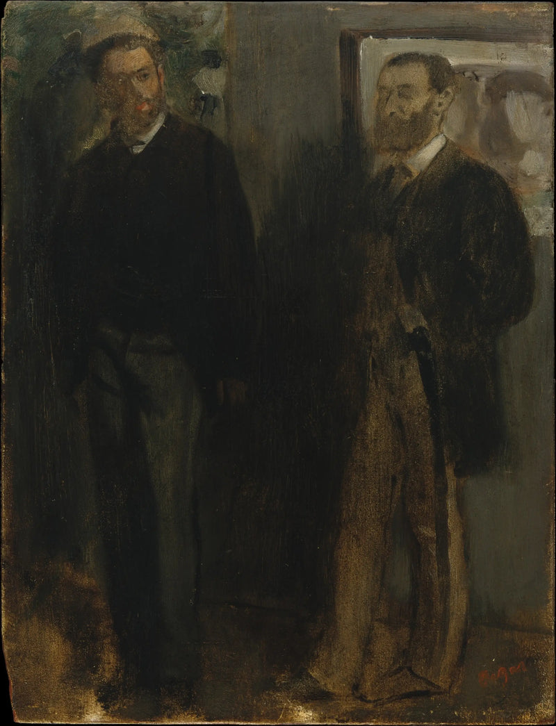 İki Adam - Edgar Degas