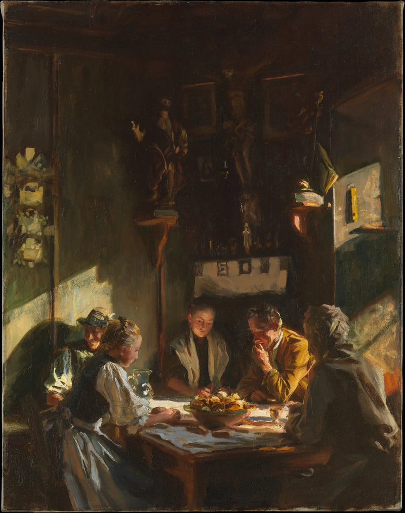Tirol İç Mekanı - John Singer Sargent