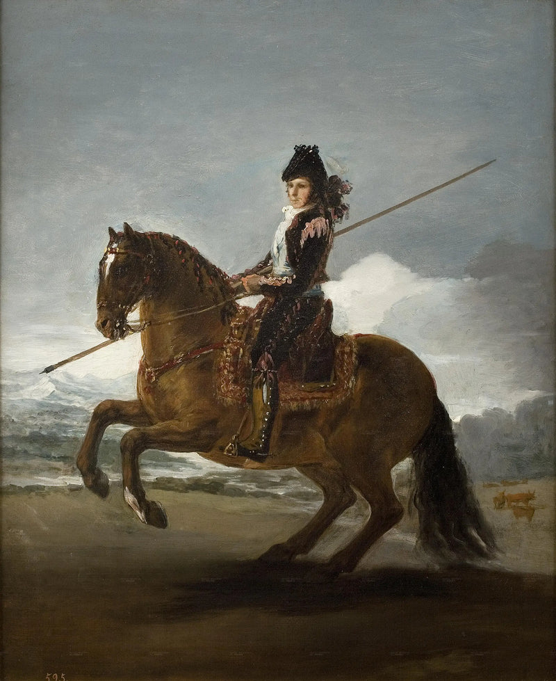 Bir Garrochista - Francisco de Goya