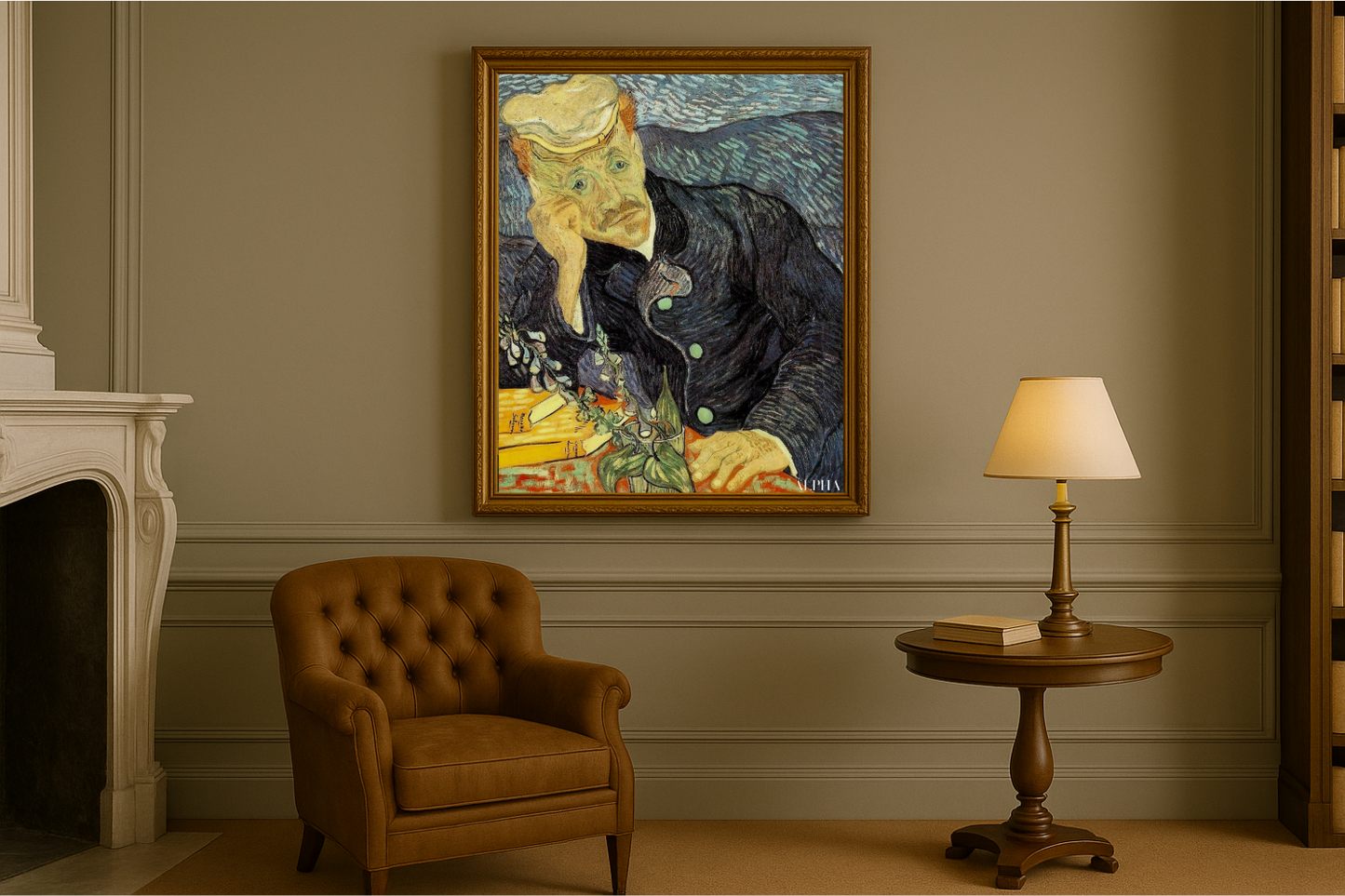 🖼️ Doktor Gachet'in Portresi – Vincent van Gogh (1890)