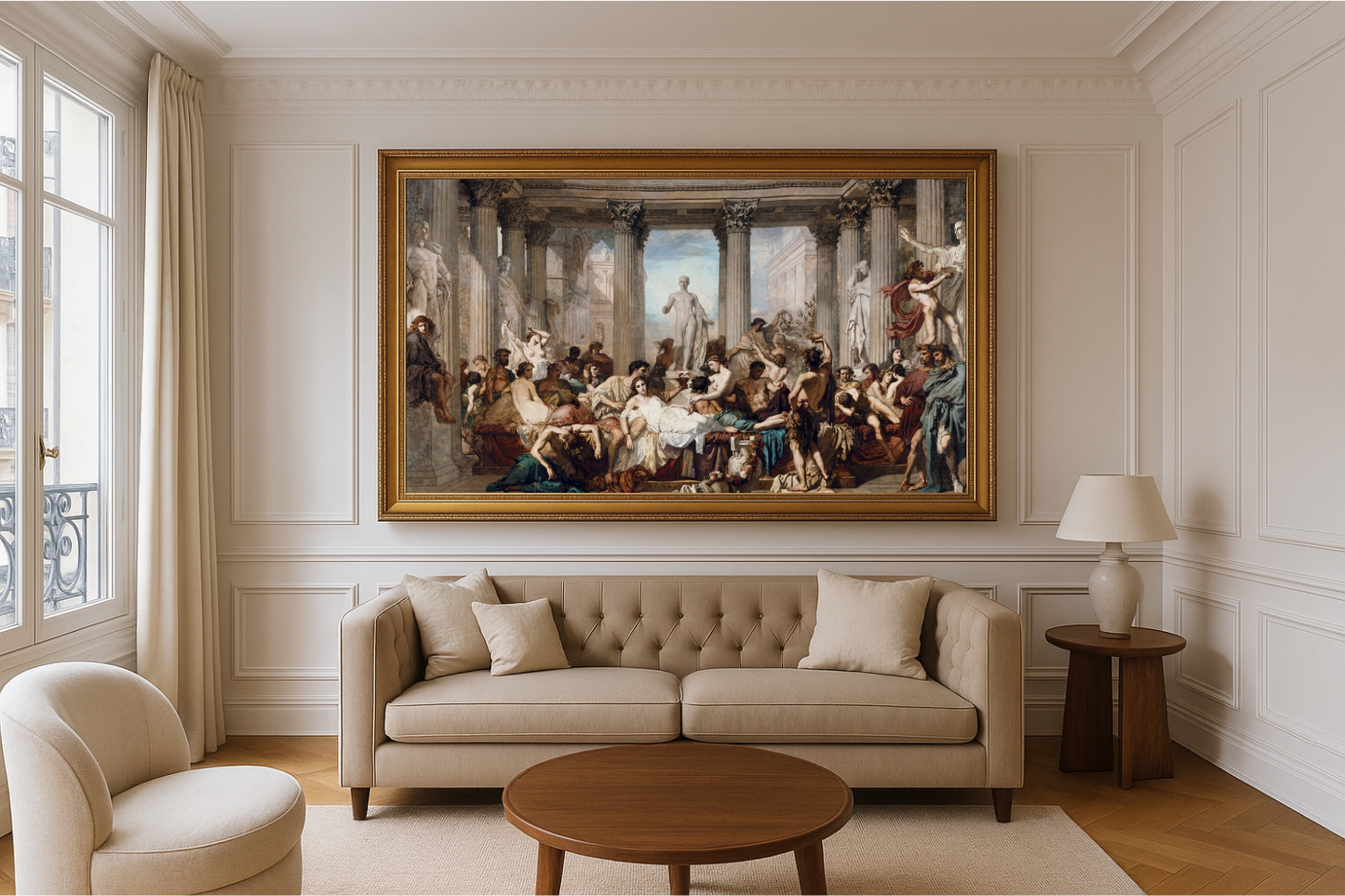 Çöküş Dönemi Romalıları - Thomas Couture (1847)