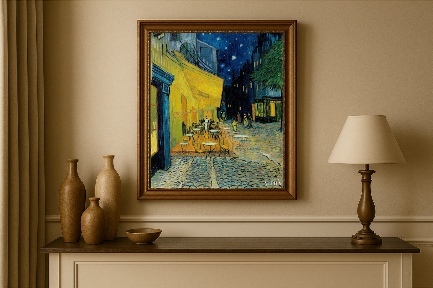 🖼️ Akşam Kafesi Terası – Vincent van Gogh (1888)