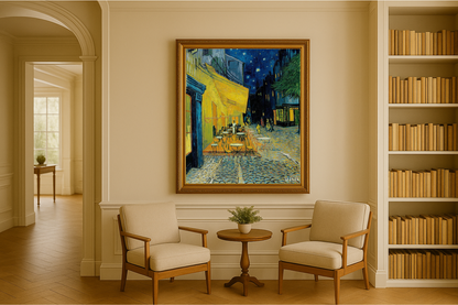 🖼️ Akşam Kafesi Terası – Vincent van Gogh (1888)