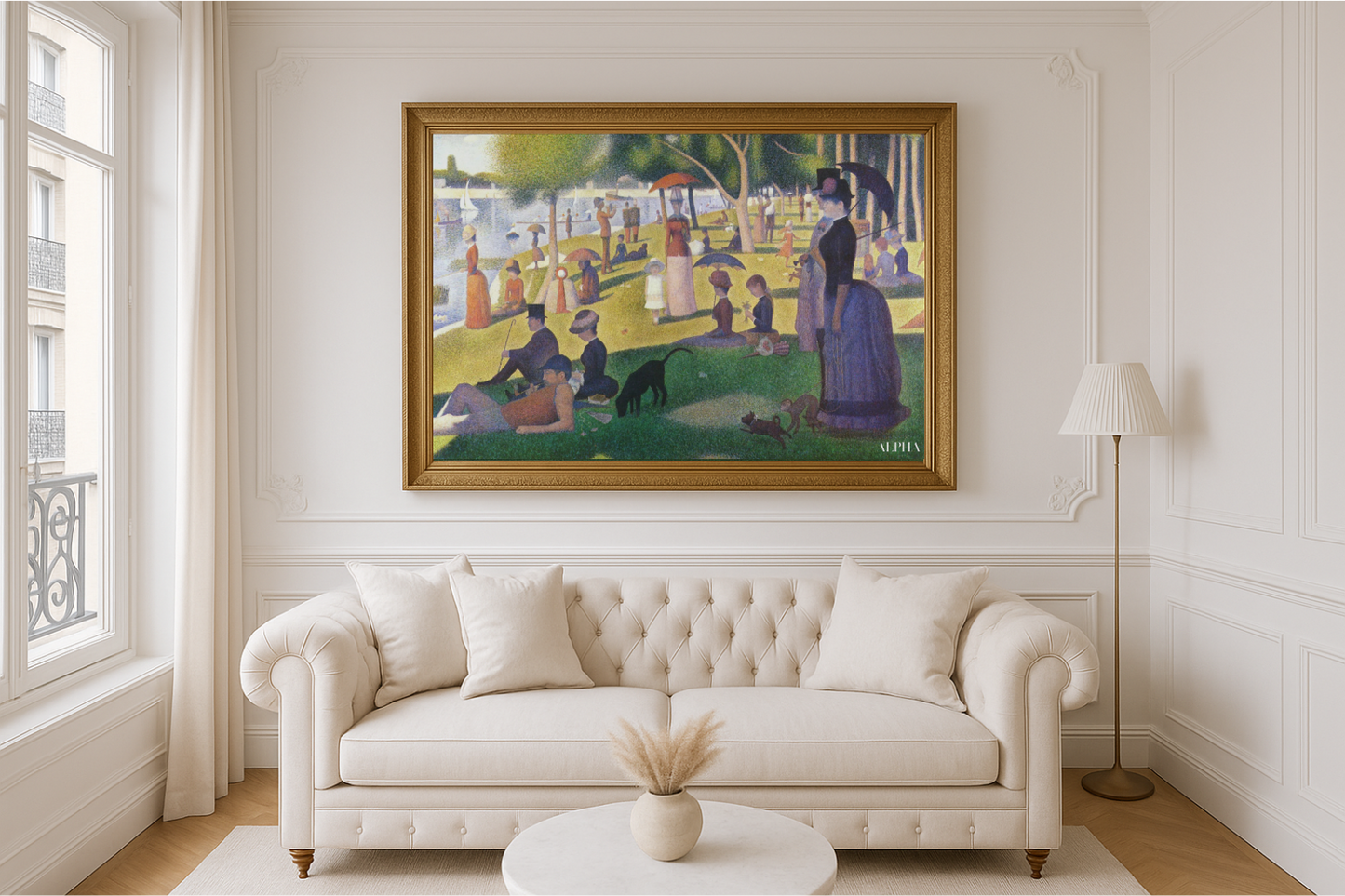 Büyük Jatte Adası'nda Bir Pazar Öğleden Sonrası - Georges Seurat