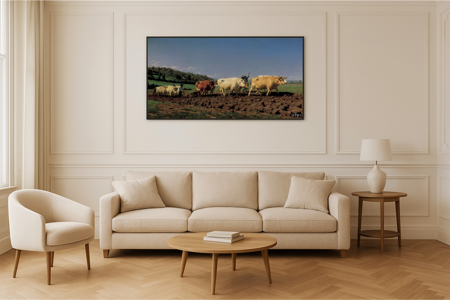 Nivernais'de İşçi - Rosa Bonheur