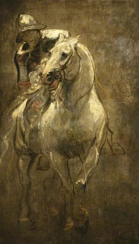 Soldat à cheval - Antoine van Dyck - Alpha Reproduction