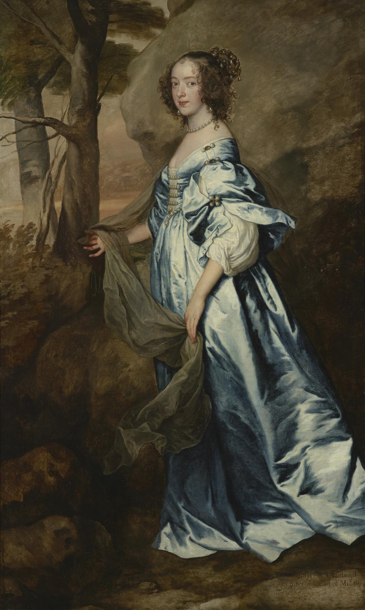 Anne, comtesse de Clanbrassil - Antoine van Dyck