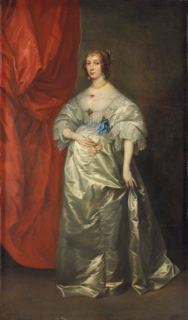 Portrait de Mme Oliver St. John, plus tard Lady Poulett - Antoine van Dyck