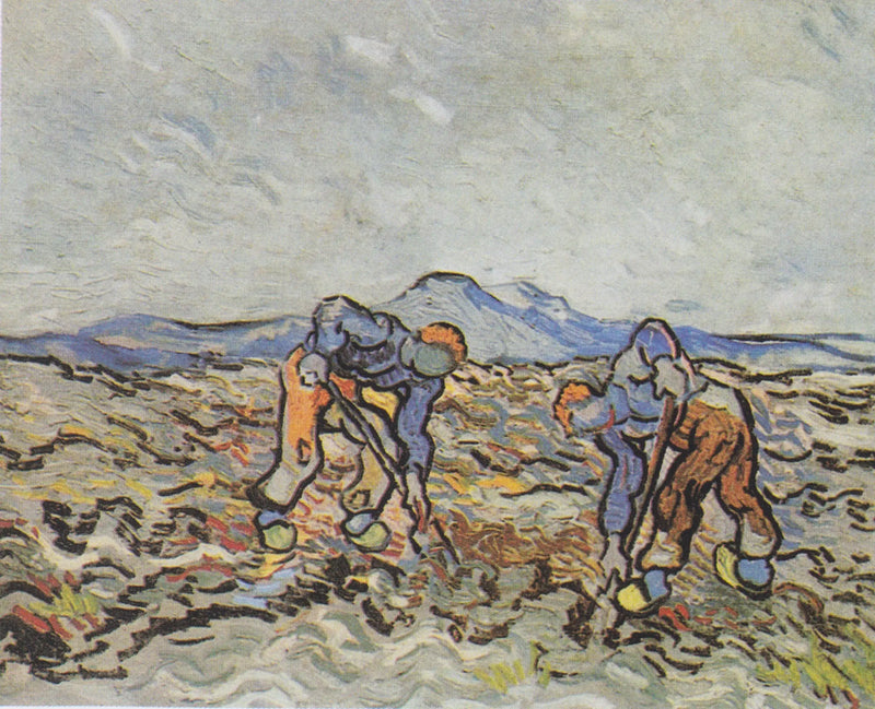Patates toplayan köylüler - Vincent van Gogh