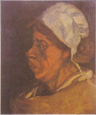 Beyaz başlıklı köylü kadını - Vincent van Gogh
