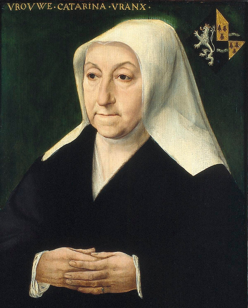 Double portrait d'Adriaen van de Broucke et de son épouse Catharina Vranx - Jan Mostaert