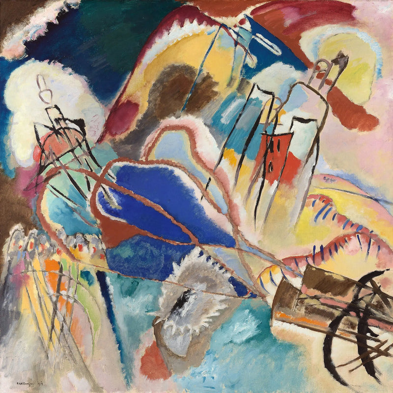 Doğaçlama No 30 (Kanallar) - Vassily Kandinsky