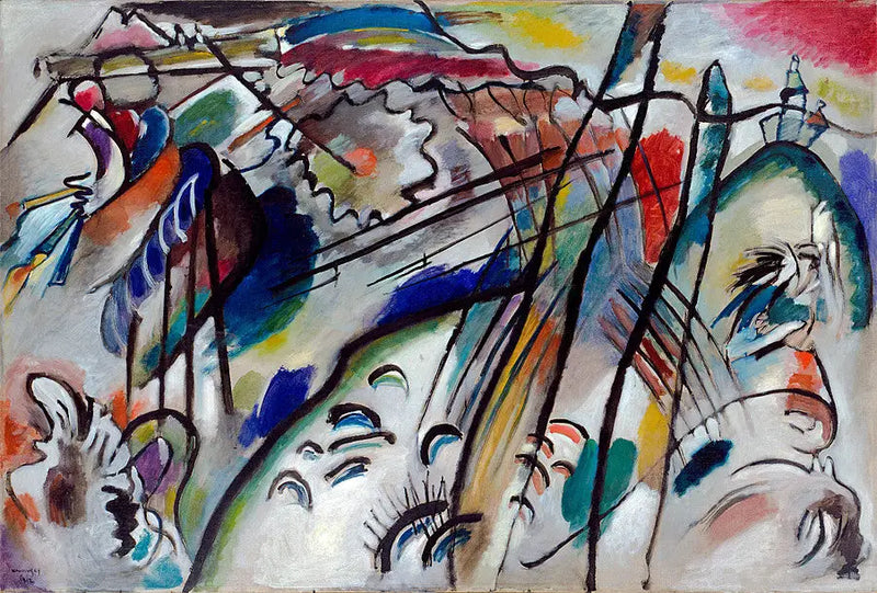 Doğaçlama 28 (ikinci versiyon) - Vassily Kandinsky