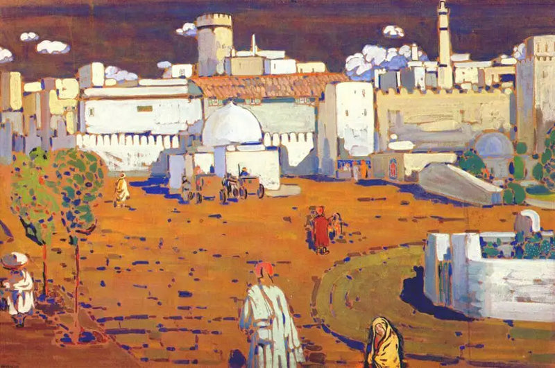 Arap Şehri - Vassily Kandinsky