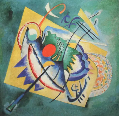 Kırmızı Oval - Vassily Kandinsky