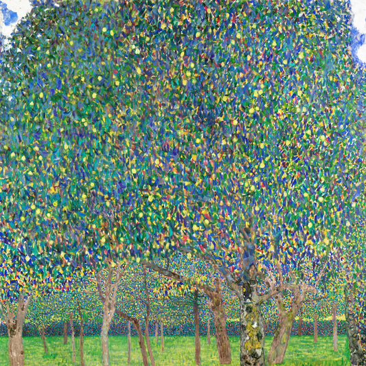 🌳 Meyve ağaçları bahçeleri – Gustav Klimt (yaklaşık 1905)