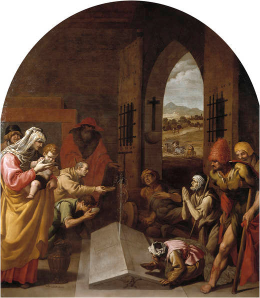 La source miraculeuse du tombeau de saint Bruno - Vincenzo Carducci