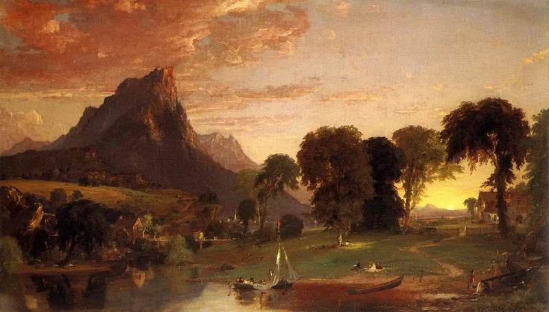 Sherburne yakınlarında, Chenango ilçesi - Jasper Francis Cropsey