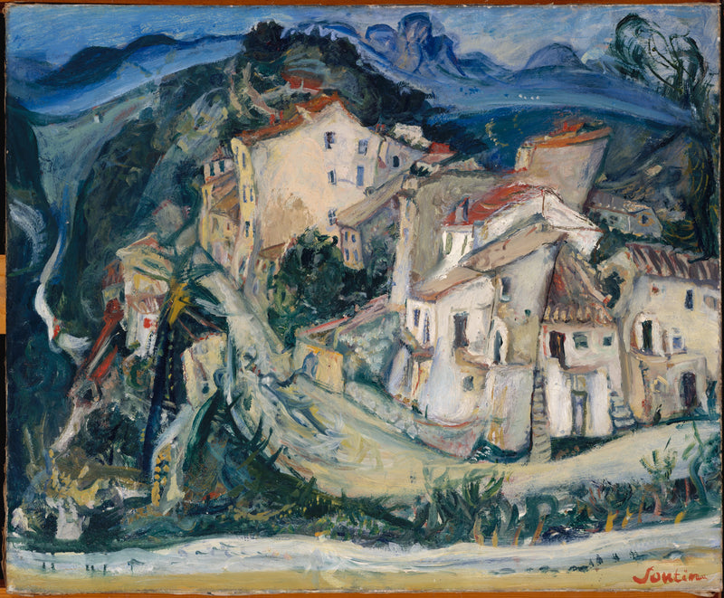 Cagnes Manzarası - Chaim Soutine