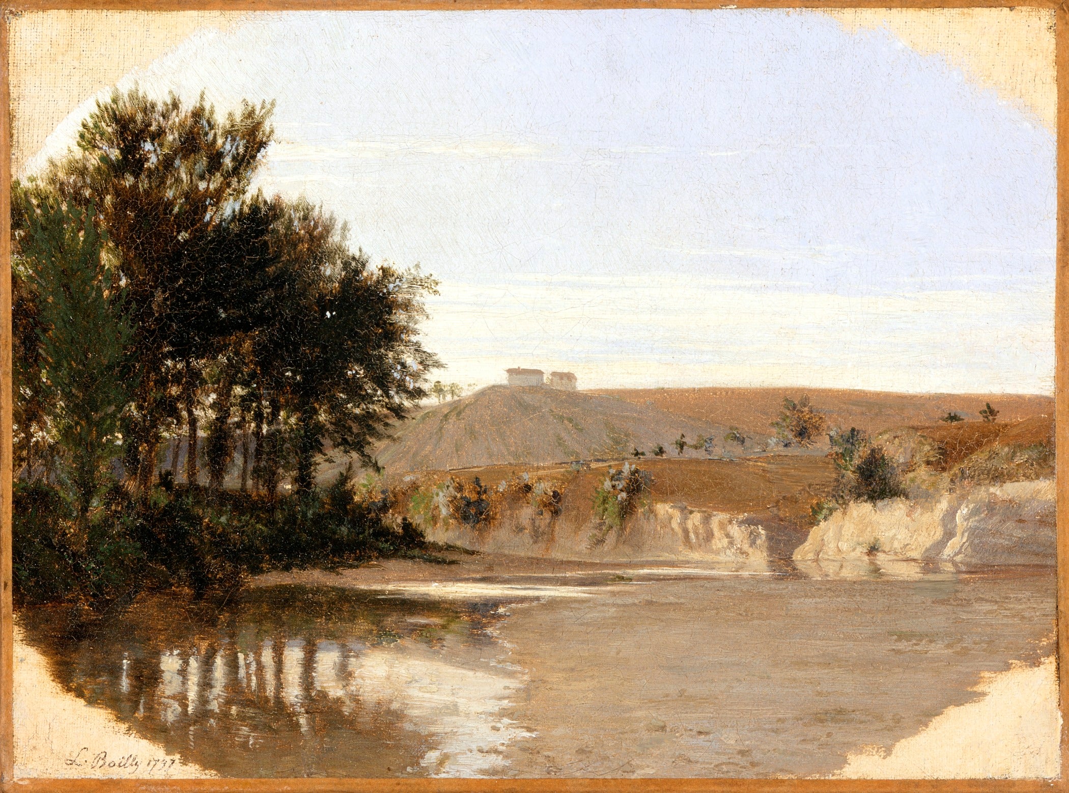 Vue sur un lac - Louis-Léopold Boilly