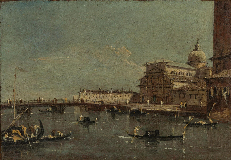 S. Pietro di Castello, Venedik manzarası - Francesco Guardi