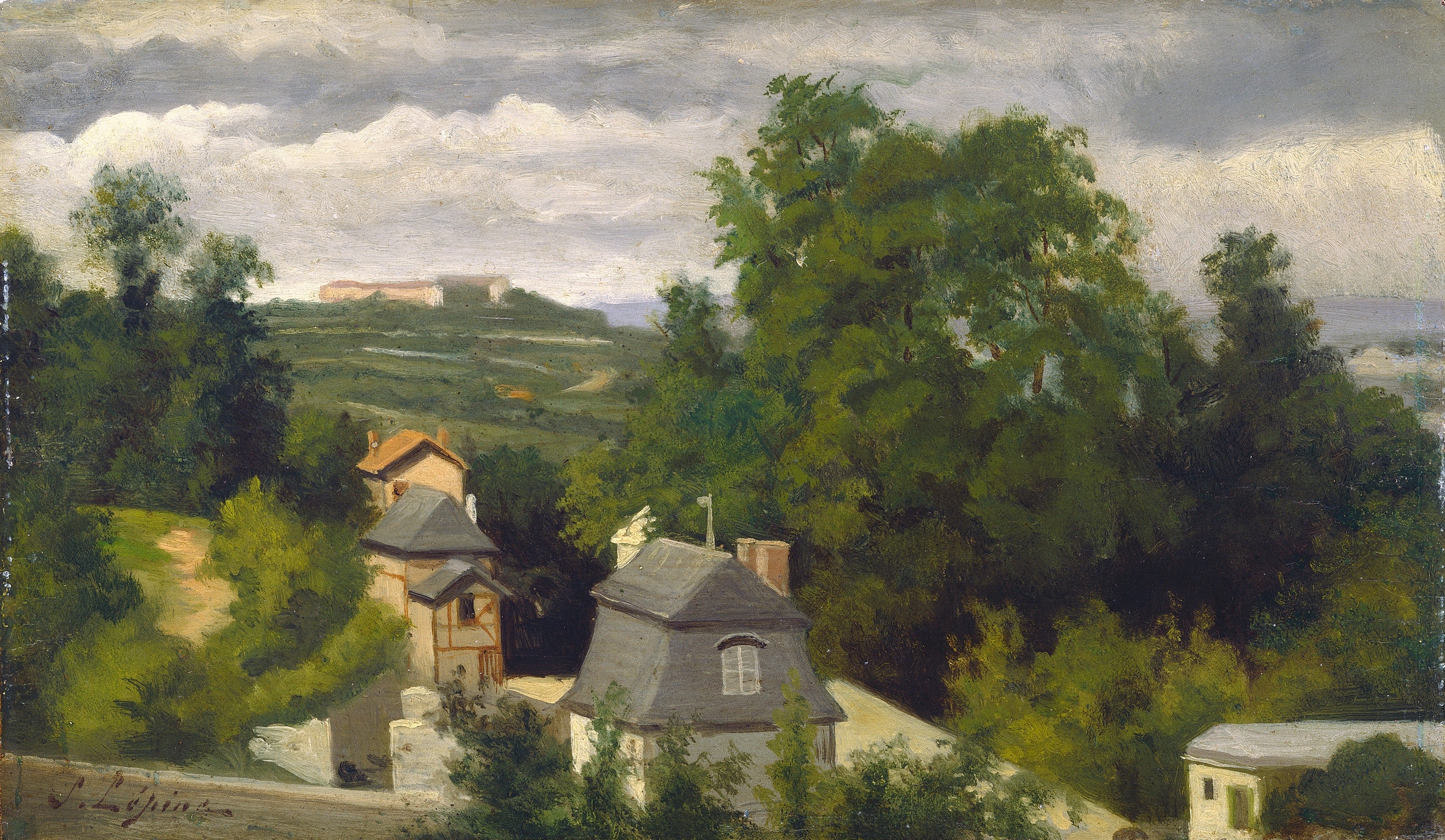Vue sur les abords de Caen - Stanislas Lépine