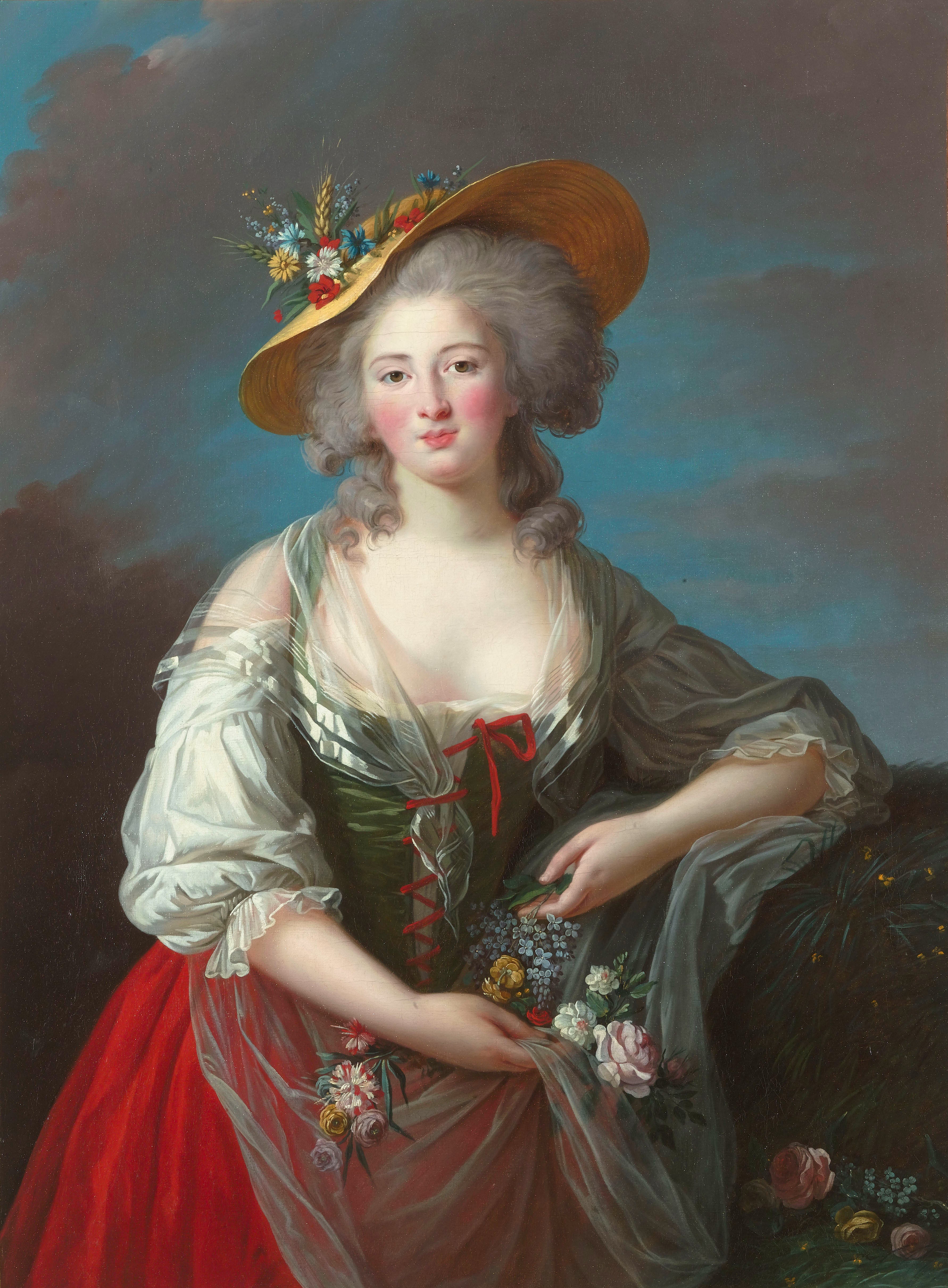 Elisabeth-Philippe-Marie-Hélène de France, dite Madame Elisabeth - Élisabeth Vigée Le Brun