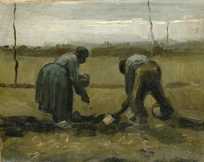 Tarlada Çalışma - Vincent van Gogh