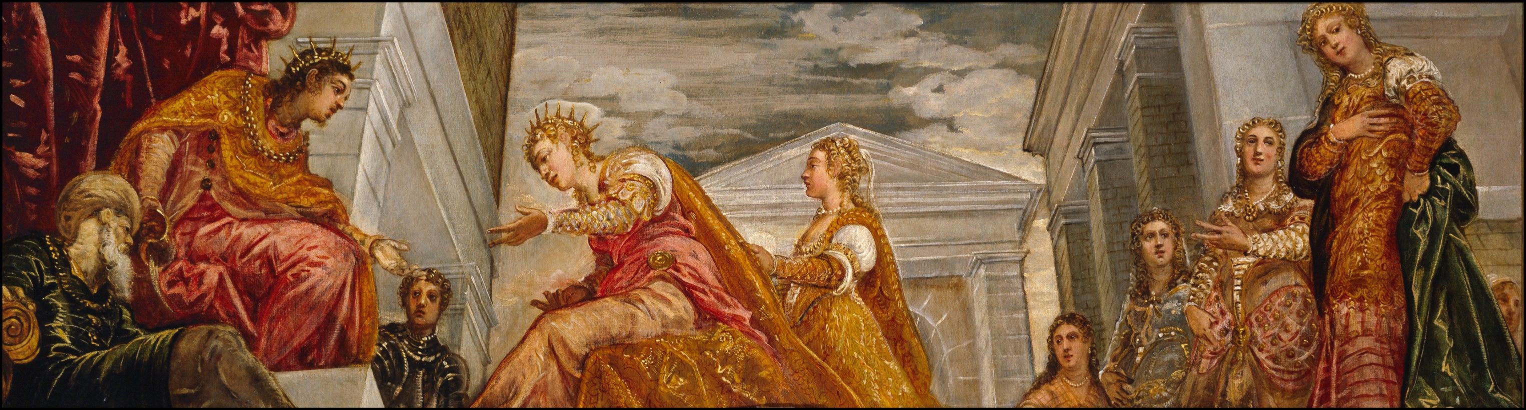 La reine de Saba et Salomon - Jacopo Tintoretto