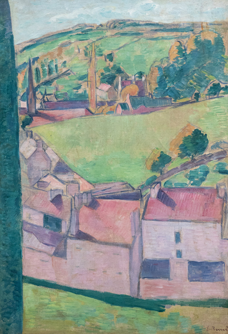 Pont-Aven Manzarası - Émile Bernard