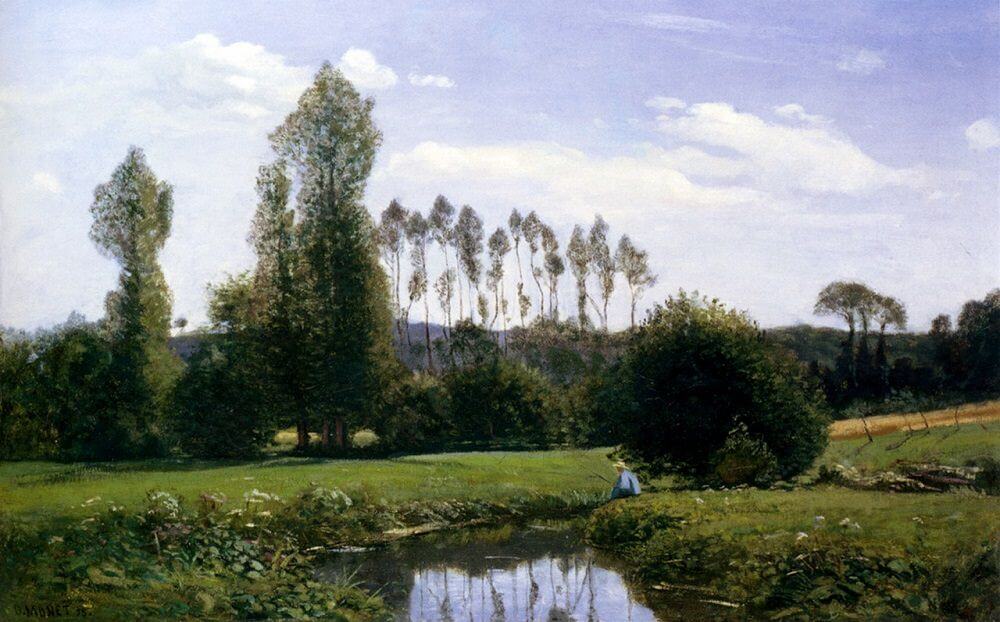 Rouelles Manzarası – Claude Monet (1858–1859 civarı)