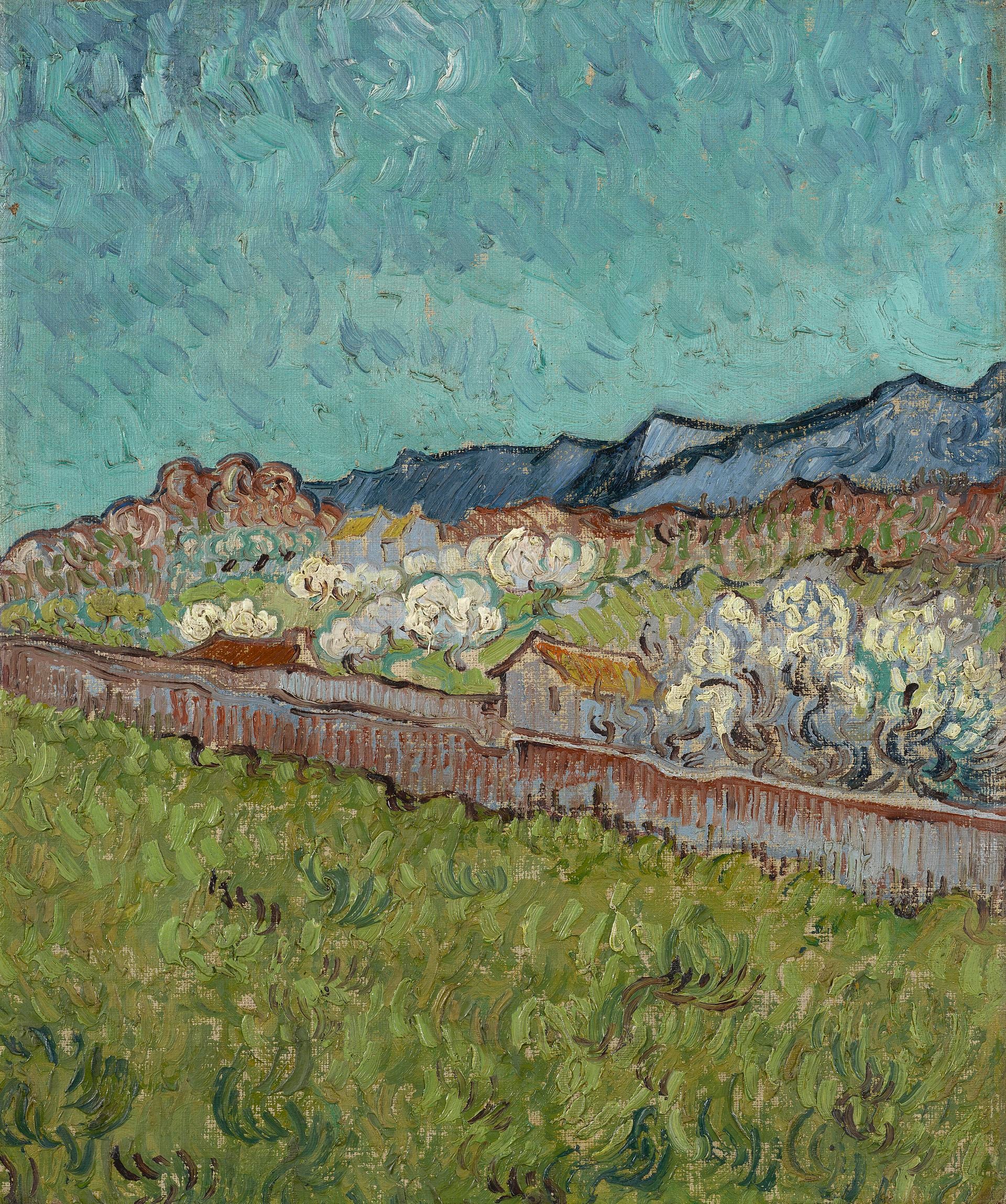 Alpilles Manzarası - Vincent van Gogh