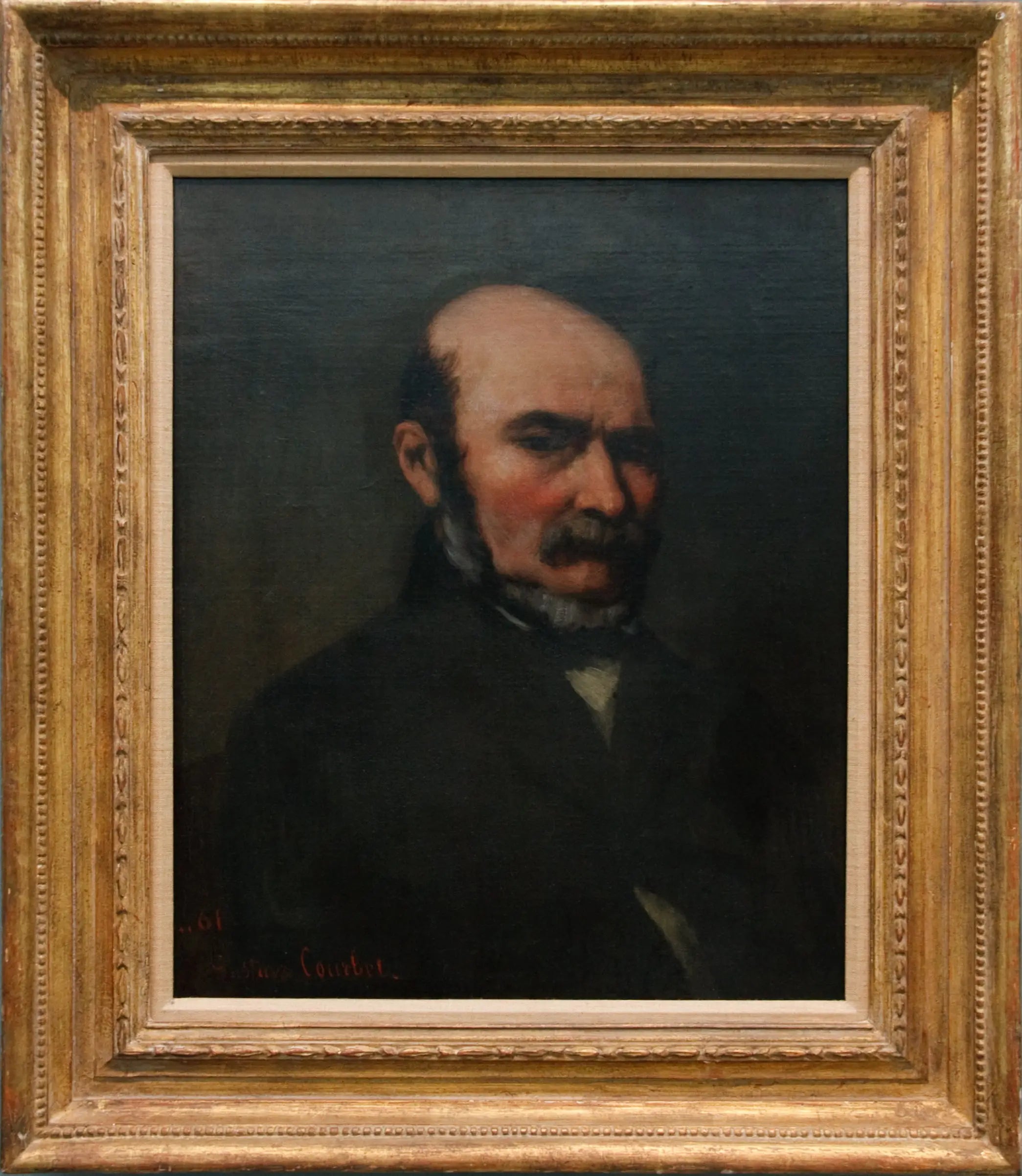 Portrait de M. Usquin - Gustave Courbet - Alpha Reproduction