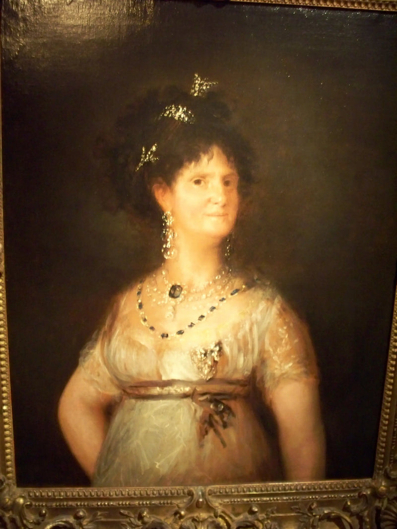 İspanyol Kraliçesi Marie-Louise Portresi - Francisco de Goya