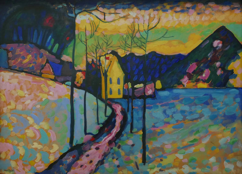 Kış Manzarası - Vassily Kandinsky