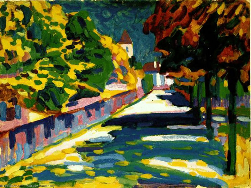 Bavyera'da Sonbahar - Vassily Kandinsky