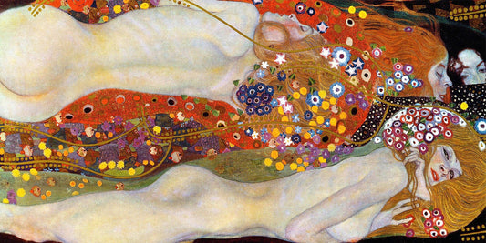 🐍✨ Su Yılanları – Gustav Klimt (yaklaşık 1904–1907)