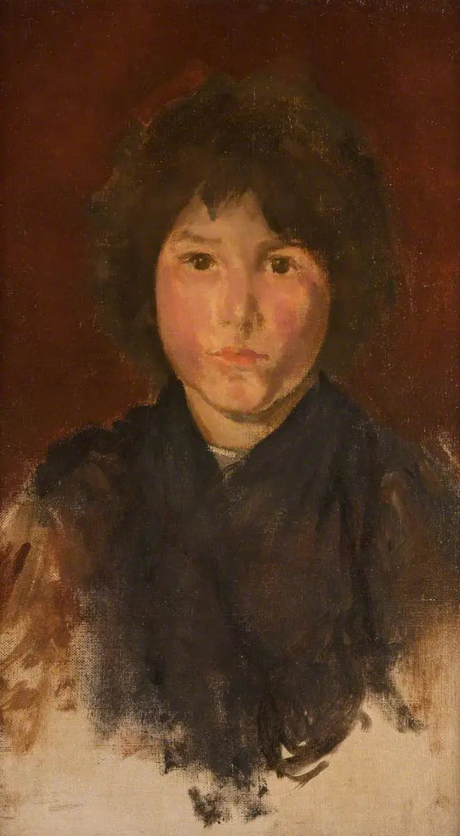Korsikalı bir çocuk - James Abbott McNeill Whistler
