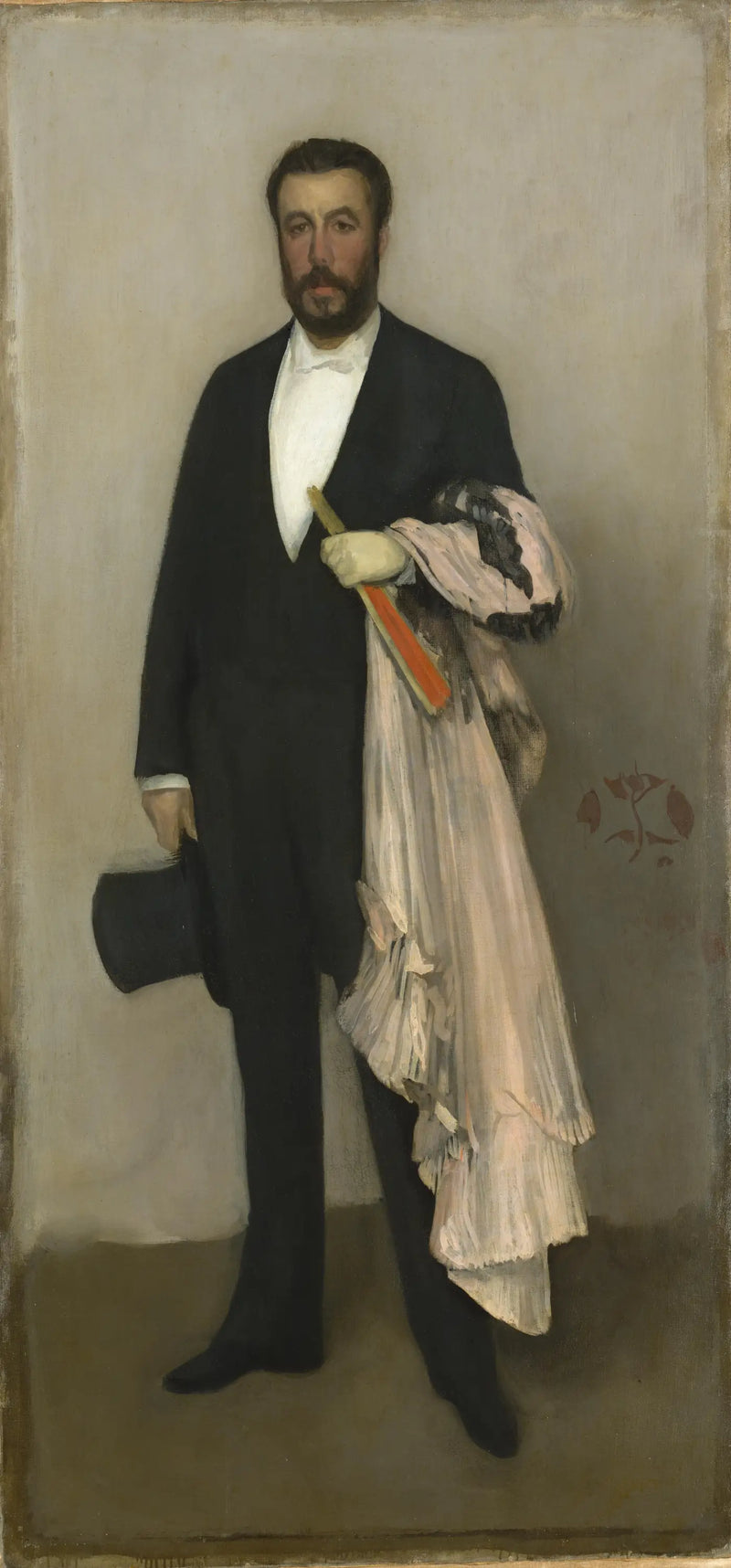 Ten renk düzeni: Théodore Duret Portresi - James Abbott McNeill Whistler