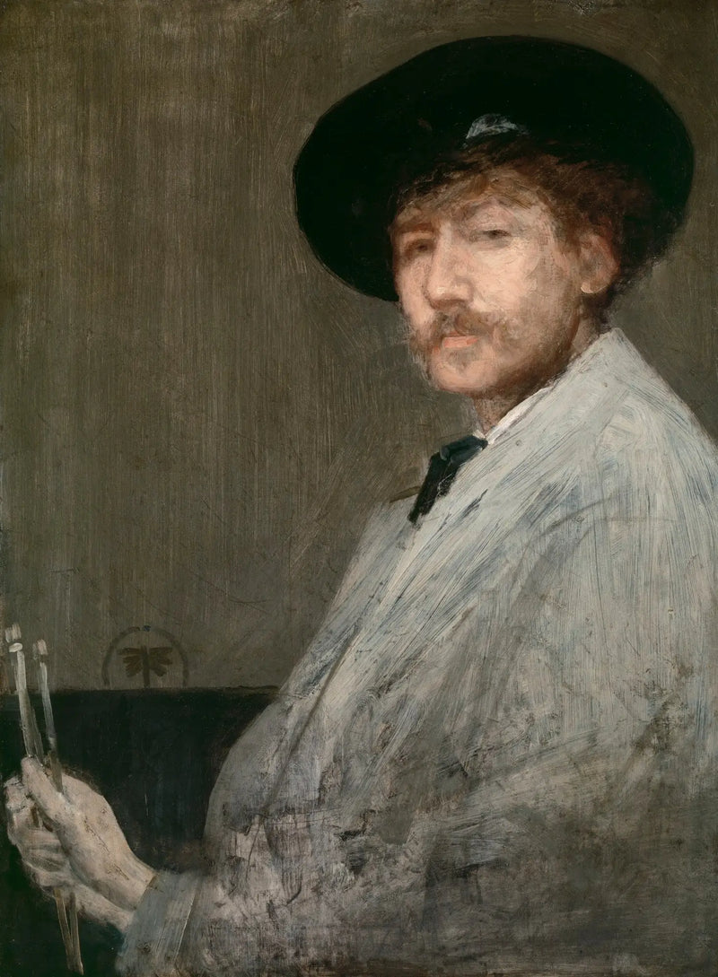 Gri Düzenleme: Ressamın Portresi - James Abbott McNeill Whistler