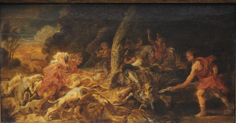 Kaledonya Domuz Avı - Peter Paul Rubens