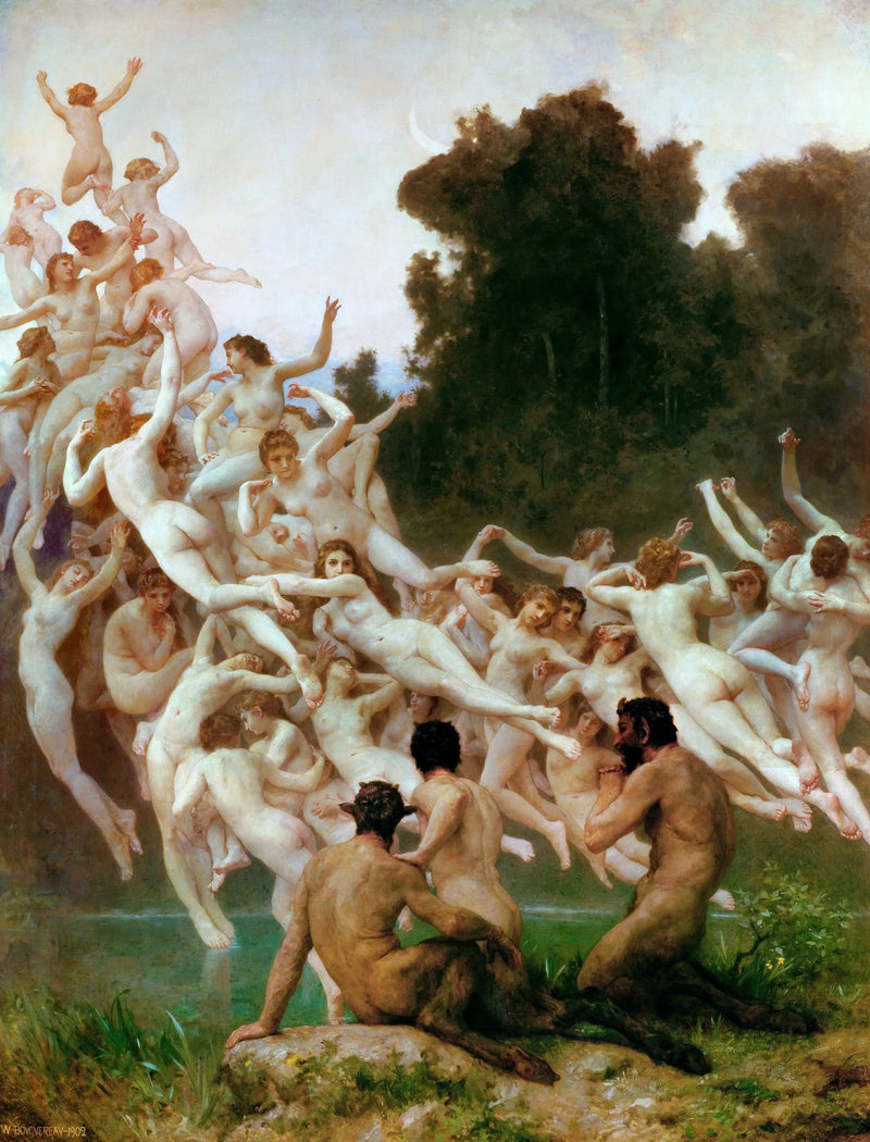 Oréades - Bouguereau