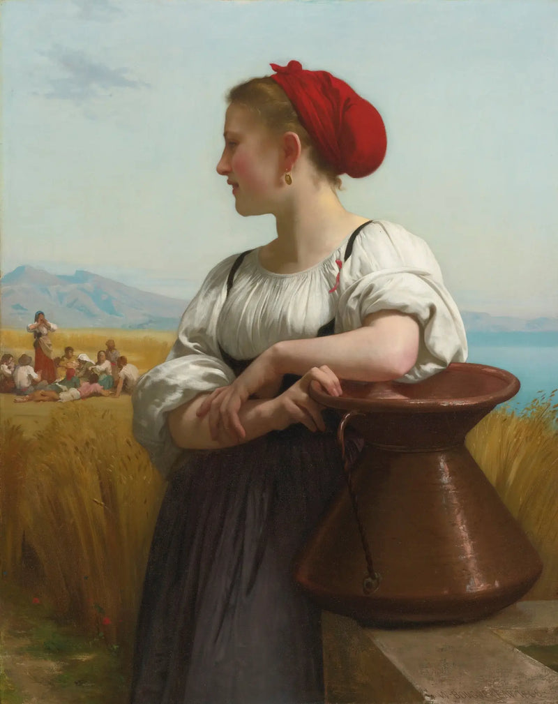 Mısır Hasat Makinesi - Bouguereau