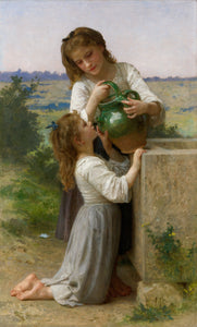 Çeşmenin Başında - Bouguereau
