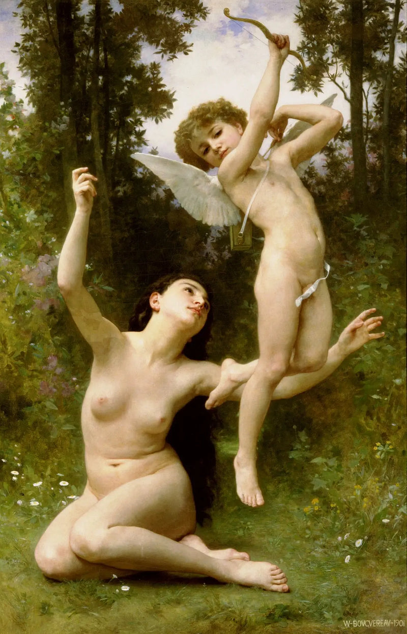 Aşk Uçar - Bouguereau