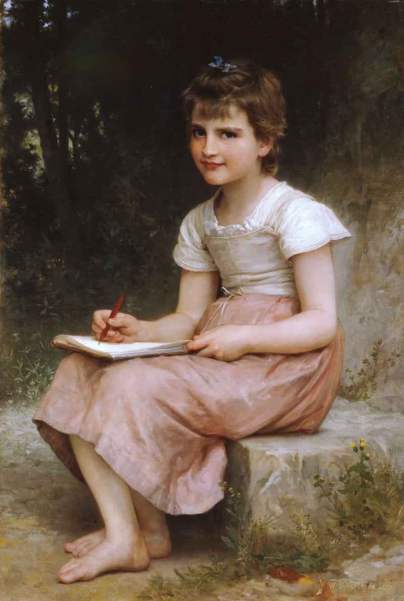 Bir Vocation - Bouguereau