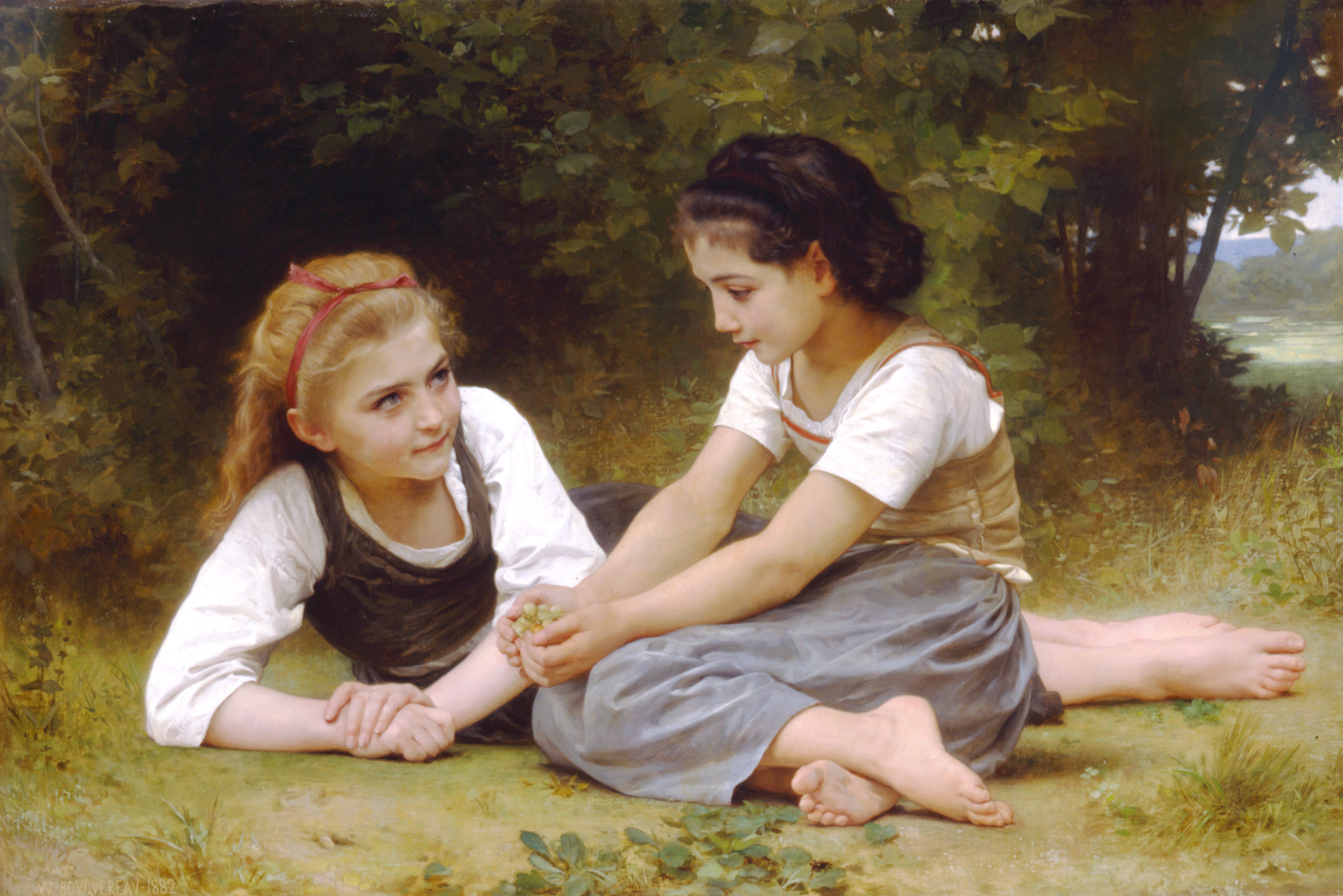 Fındıklar - Bouguereau